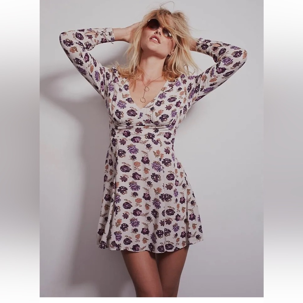 Free People About A Girl Fit And Flare Dress Size | 0